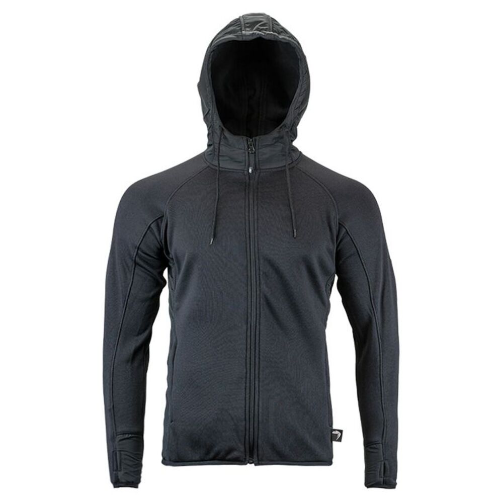 Viper Mens Storm Fleece Full Zip Hoodie / Black